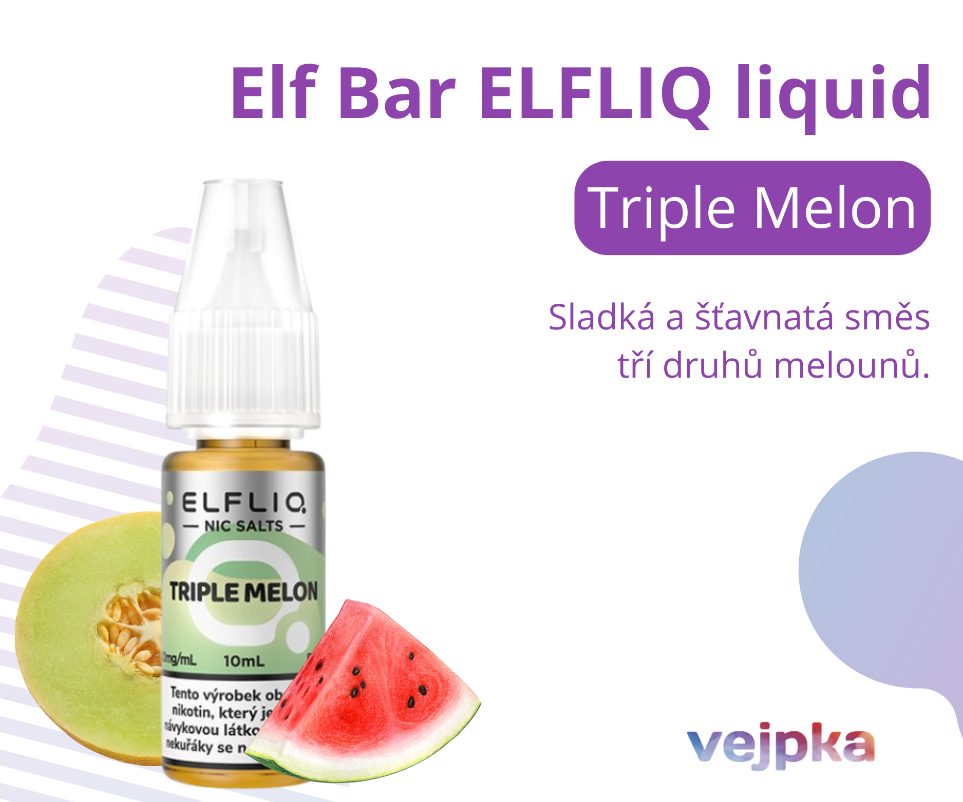 Elf Bar ELFLIQ - WATERMELON (3)